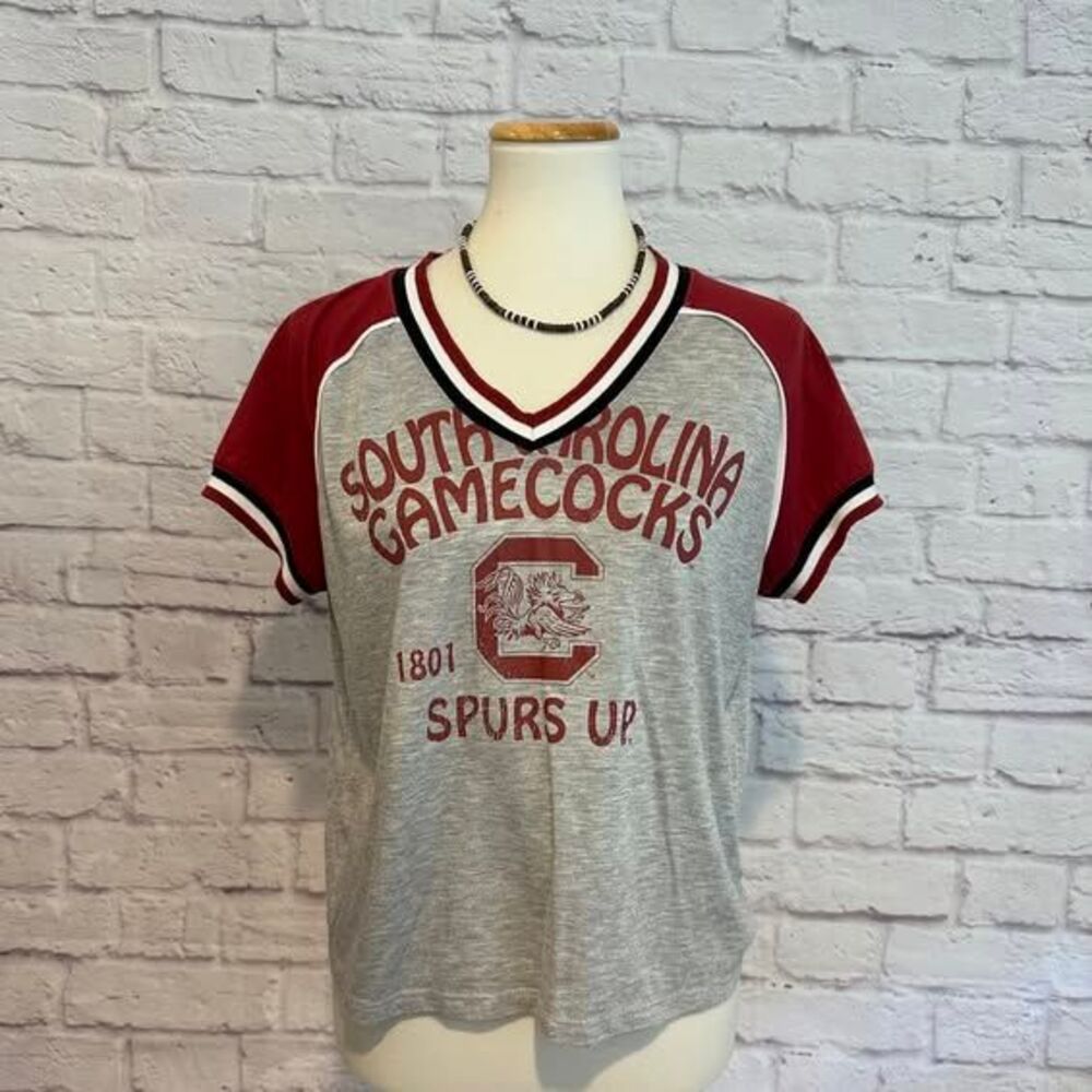 Wear by Erin‎ Andrews South Carolina Gamecocks Tee Shirt  sz L